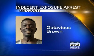 Grenada man arrested for indecent exposure incidents in Tupelo