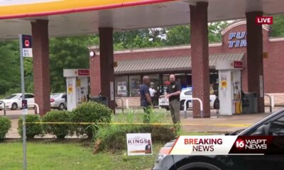 Man shot to death at Jackson gas station