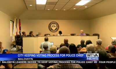 Baldwyn reverting back to police chief election process