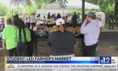 Student-led farmer's market held at Blackburn Middle