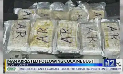 24 pounds of suspected cocaine seized during Scott County traffic stop
