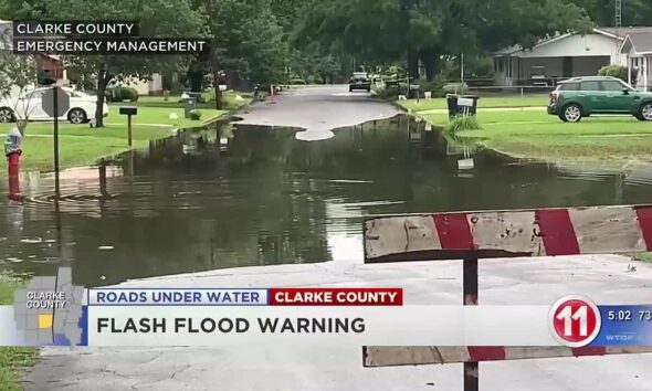 Clarke County EMA evaluates flooding