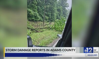 Adams County crews work to cleanup overnight storm damage