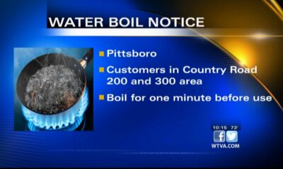 Pittsboro says boil water notice has been issued