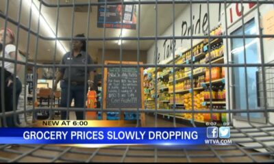 Grocery prices are starting to break