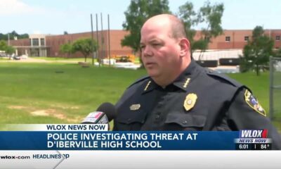 D'Iberville Police Chief Shannon Nobles comments on threat at D'Iberville High School