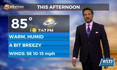 5/21 - The Chief's "Sunny, Warm & Rain Free" Tuesday Afternoon Forecast