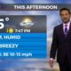 5/21 – The Chief's “Sunny, Warm & Rain Free” Tuesday Afternoon Forecast