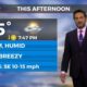 5/21 - The Chief's "Sunny, Warm & Rain Free" Tuesday Afternoon Forecast