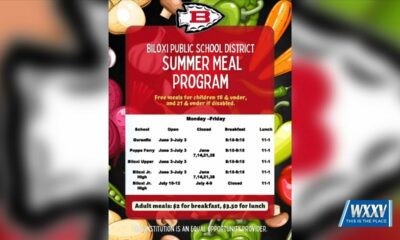 Biloxi School District announces their summer meal program