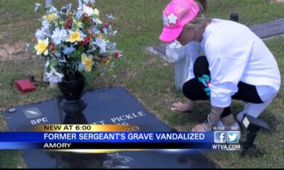 Mother of fallen Monroe County deputy upset after someone stole items from son's grave