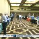Job seekers attend the WXXV Job Fair in Biloxi
