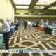 Job seekers attend the WXXV Job Fair in Biloxi
