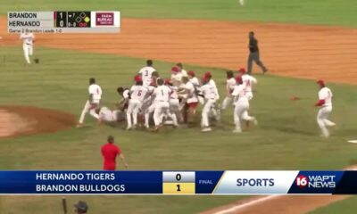 The Brandon baseball team wins first state title since 1967