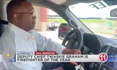 NAS Meridian’s Twaskie Graham is the Firefighter of the Year
