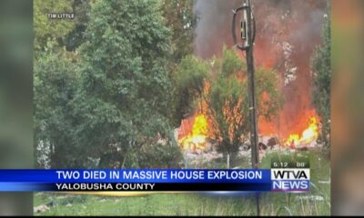 Two people dead in house explosion in Yalobusha County