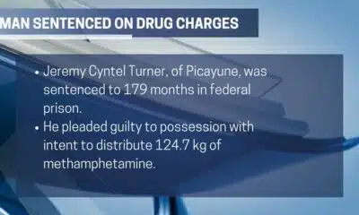 Picayune man sentenced to nearly 15 years on drug charges