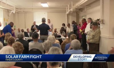 Hinds County residents attend solar farm meeting