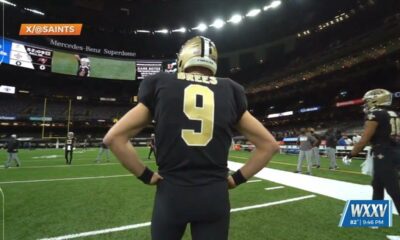 Drew Brees inducted to the New Orleans Saints Hall of Fame