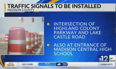 Crews to install new traffic signals in Madison