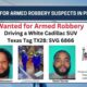 Picayune Police searching for armed robbery suspects