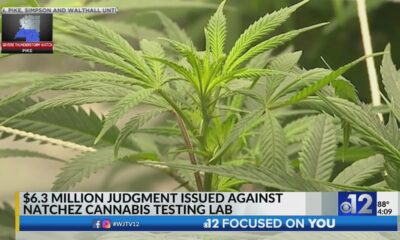 $6.3 million judgment issued against Natchez cannabis testing lab