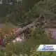 Residents are seeking shelter after tree falls on home