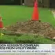 Presidential Hills neighbors concerned about holes being dug in yards