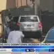 Car crashes through downtown Jackson church's gate