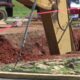 Repairs are underway for the sinkhole on 18th Ave.