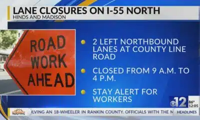 I-55 lanes closed for resurfacing project in Jackson area