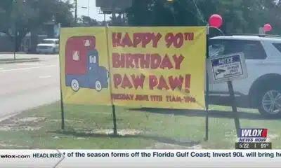 Dub Herring, "Paw Paw" of Paw Paw's Campers & Cars, celebrates 90th birthday