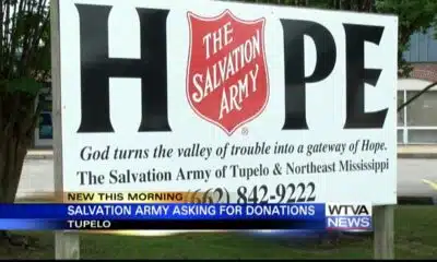 Tupelo Salvation Army asking for water donations
