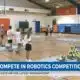 Teams compete in robotics competition