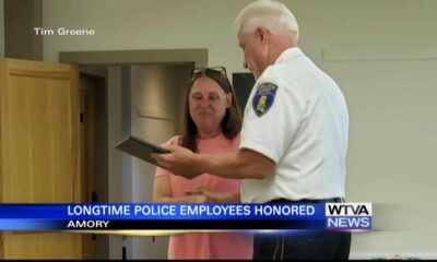 Amory honors retiring employees