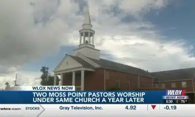 Two Moss Point pastors still holding services under same roof one year after tornado