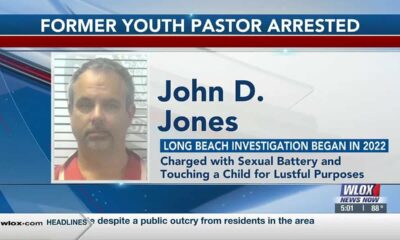 Former Long Beach youth pastor arrested on sexual battery charges
