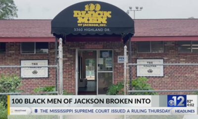 Items stolen from 100 Black Men of Jackson