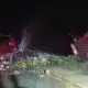 Watermelons scattered across highway after Stone County trailer fire