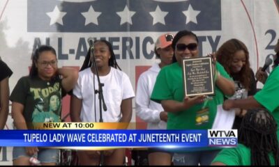 Tupelo celebration marks Juneteenth, Lady Wave basketball team
