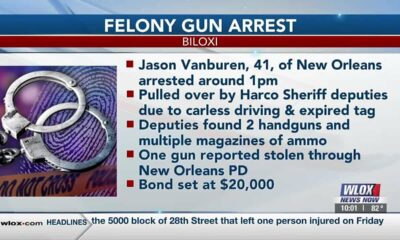 New Orleans man attending Scrapin’ the Coast arrested for possession of stolen gun in Biloxi