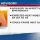Heat advisory across Mississippi