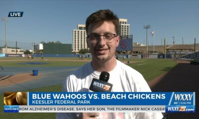 WXXV Sports Director Jevan McCoskey previews Biloxi Beach Chickens vs. Blue Wahoos