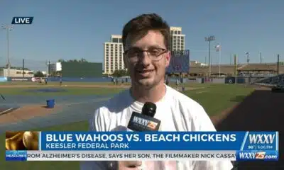 WXXV Sports Director Jevan McCoskey previews Biloxi Beach Chickens vs. Blue Wahoos