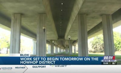 Biloxi Main Street to conduct beautification project underneath I-110 overpass