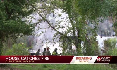 Fire breaks out at house in South Jackson