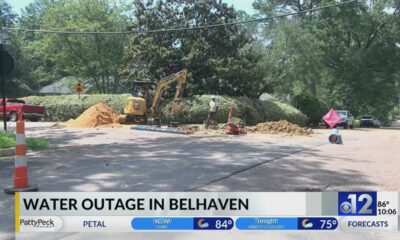 Repairs cause water outage in Belhaven neighborhood