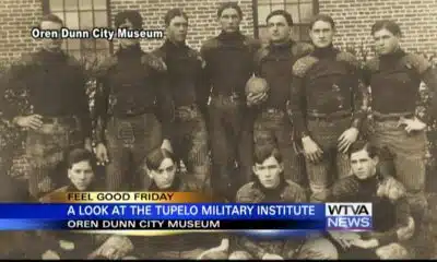 Oren Dunn City Museum showcases pictures of Tupelo Military Institute football team