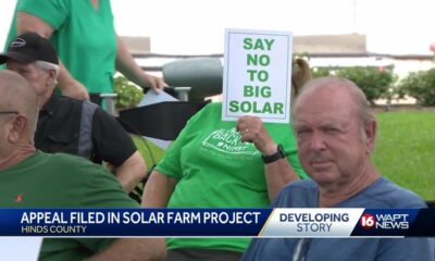 Hinds County residents appeal solar farm decision