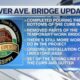 River Avenue Bridge seeing finishing touches